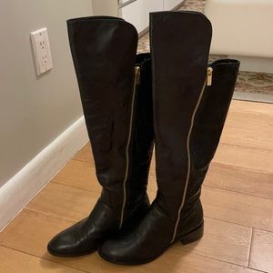 Michael Kors snake skin boots